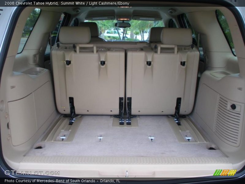 Summit White / Light Cashmere/Ebony 2008 Chevrolet Tahoe Hybrid