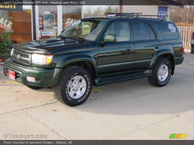 Imperial Jade Mica / Oak 2000 Toyota 4Runner SR5 4x4