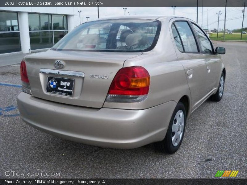 Sand Castle Metallic / Ivory 2003 Toyota ECHO Sedan