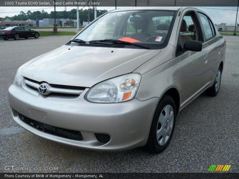 Sand Castle Metallic / Ivory 2003 Toyota ECHO Sedan