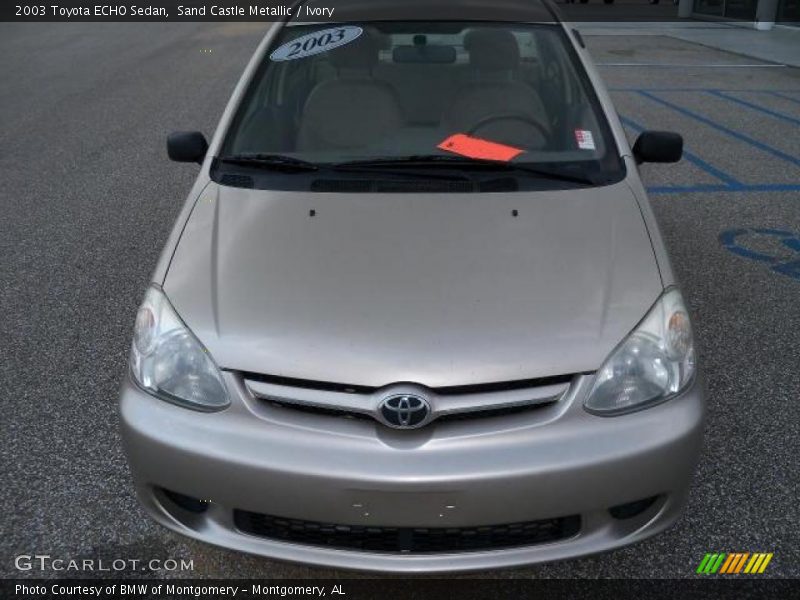 Sand Castle Metallic / Ivory 2003 Toyota ECHO Sedan