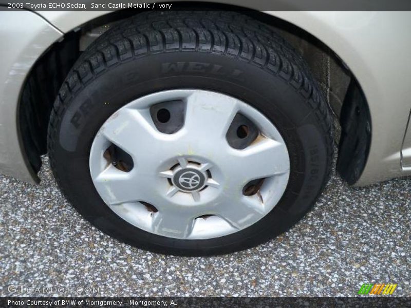 Sand Castle Metallic / Ivory 2003 Toyota ECHO Sedan