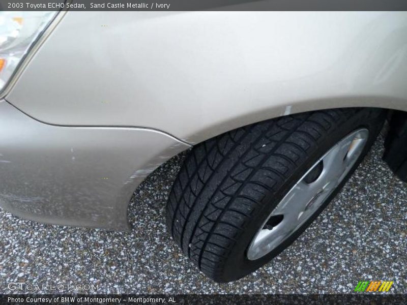 Sand Castle Metallic / Ivory 2003 Toyota ECHO Sedan
