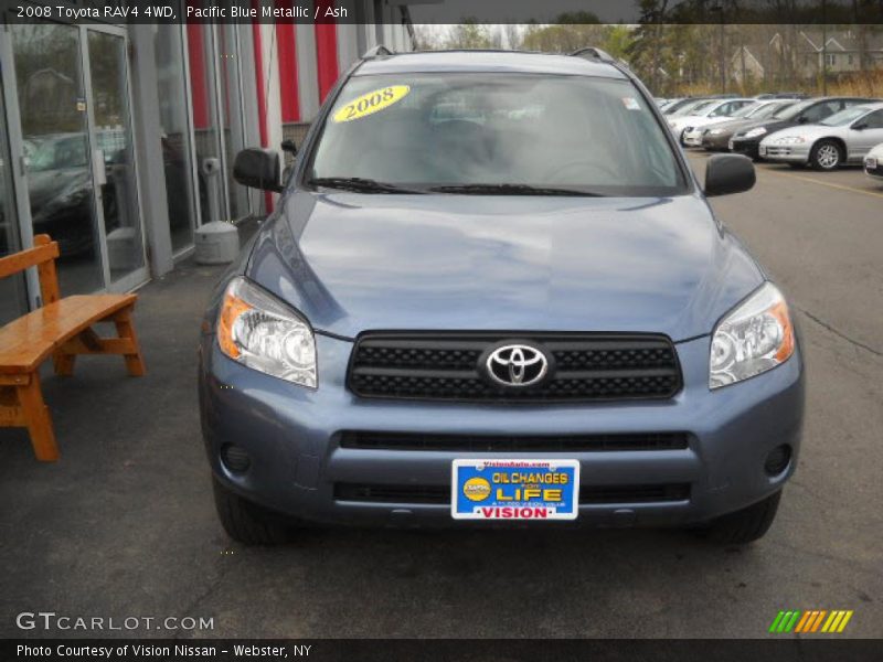 Pacific Blue Metallic / Ash 2008 Toyota RAV4 4WD