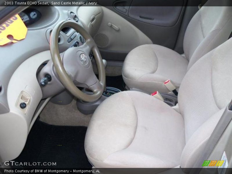 Sand Castle Metallic / Ivory 2003 Toyota ECHO Sedan