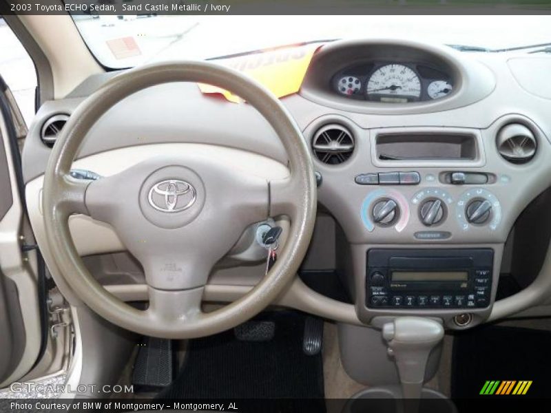 Sand Castle Metallic / Ivory 2003 Toyota ECHO Sedan