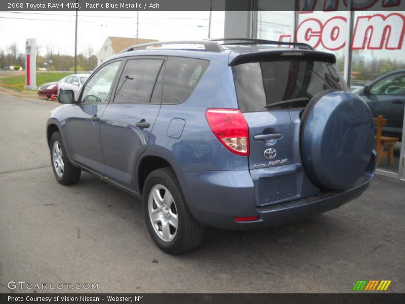 Pacific Blue Metallic / Ash 2008 Toyota RAV4 4WD