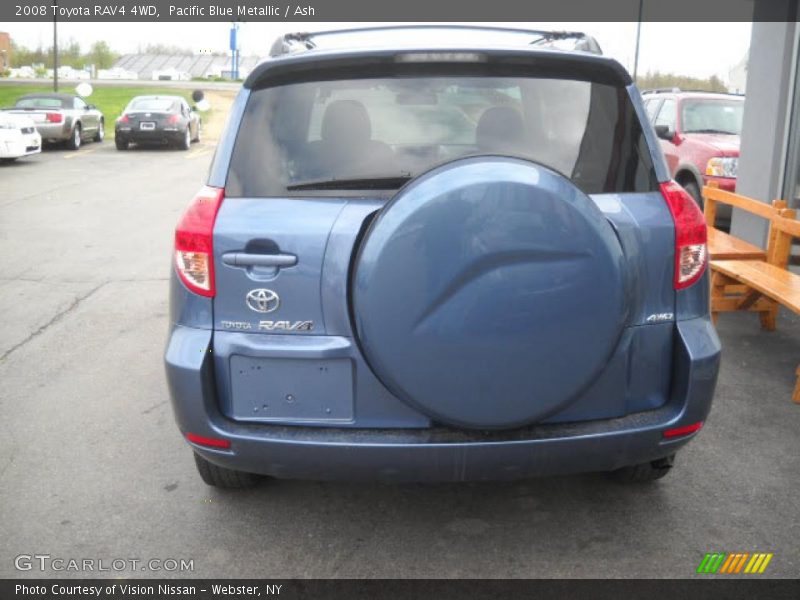 Pacific Blue Metallic / Ash 2008 Toyota RAV4 4WD