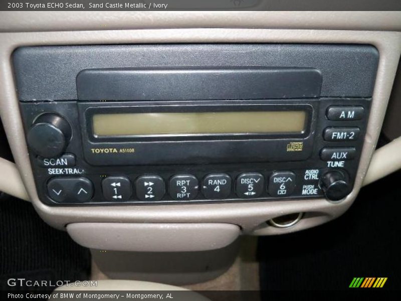 Sand Castle Metallic / Ivory 2003 Toyota ECHO Sedan