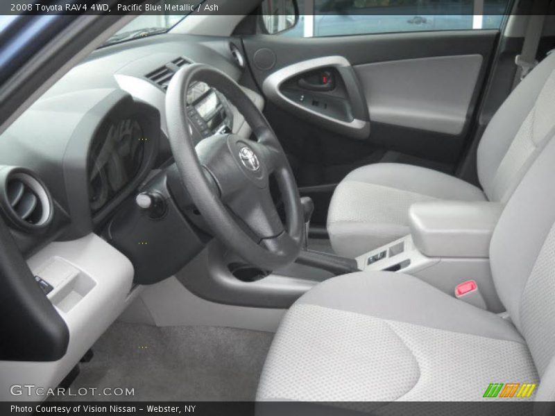 Pacific Blue Metallic / Ash 2008 Toyota RAV4 4WD