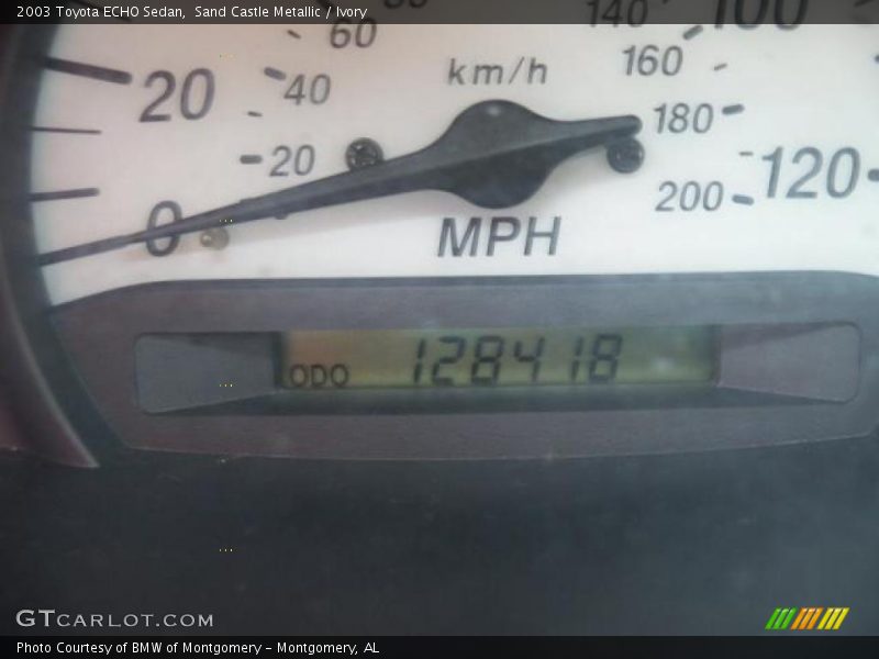 Sand Castle Metallic / Ivory 2003 Toyota ECHO Sedan