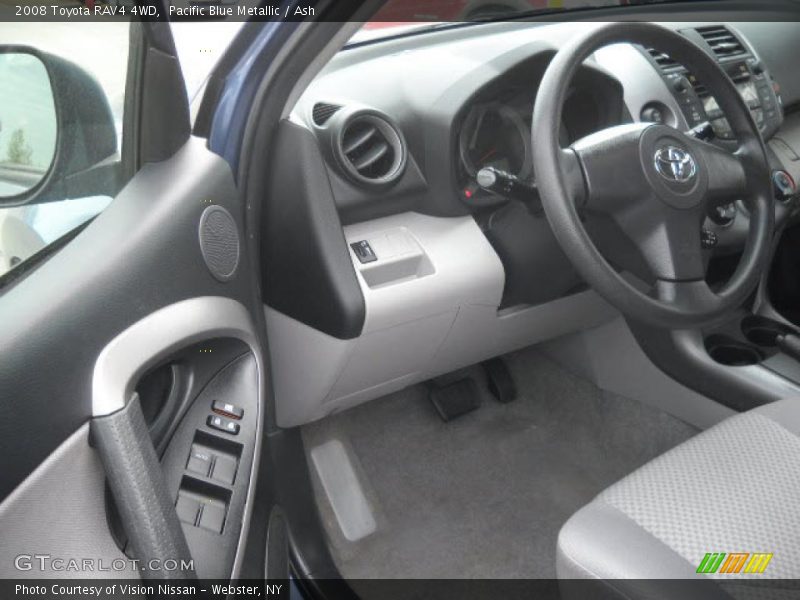 Pacific Blue Metallic / Ash 2008 Toyota RAV4 4WD