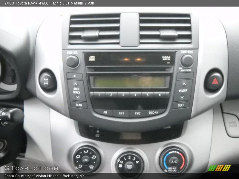 Pacific Blue Metallic / Ash 2008 Toyota RAV4 4WD