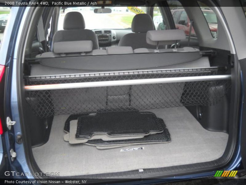 Pacific Blue Metallic / Ash 2008 Toyota RAV4 4WD