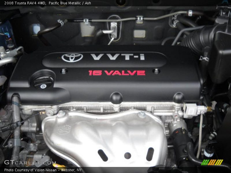 Pacific Blue Metallic / Ash 2008 Toyota RAV4 4WD