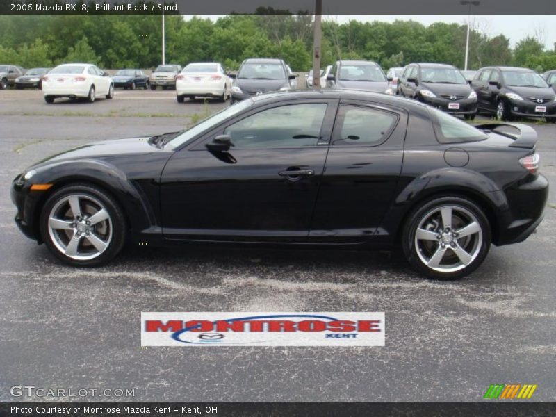 Brilliant Black / Sand 2006 Mazda RX-8