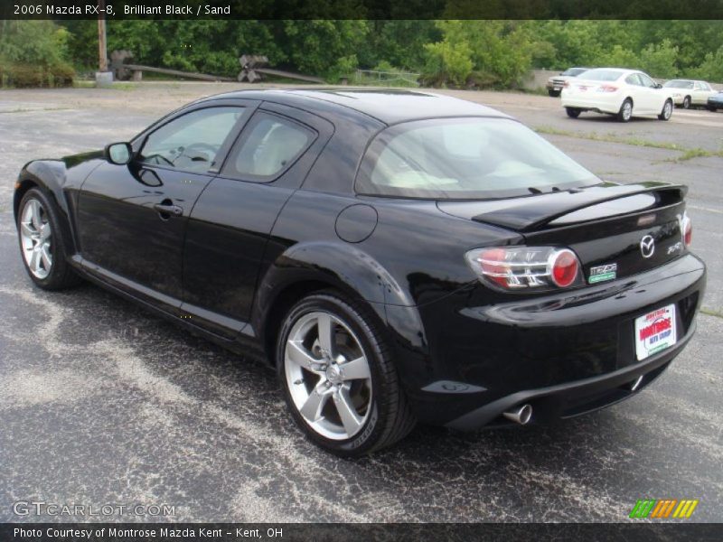 Brilliant Black / Sand 2006 Mazda RX-8