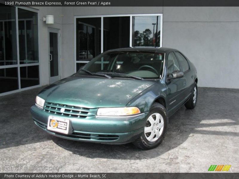 Forest Green Pearl / Agate 1998 Plymouth Breeze Expresso