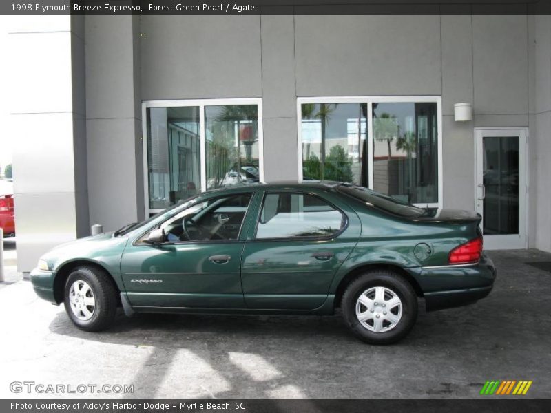 Forest Green Pearl / Agate 1998 Plymouth Breeze Expresso