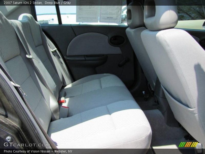 Deep Blue / Gray 2007 Saturn ION 2 Sedan