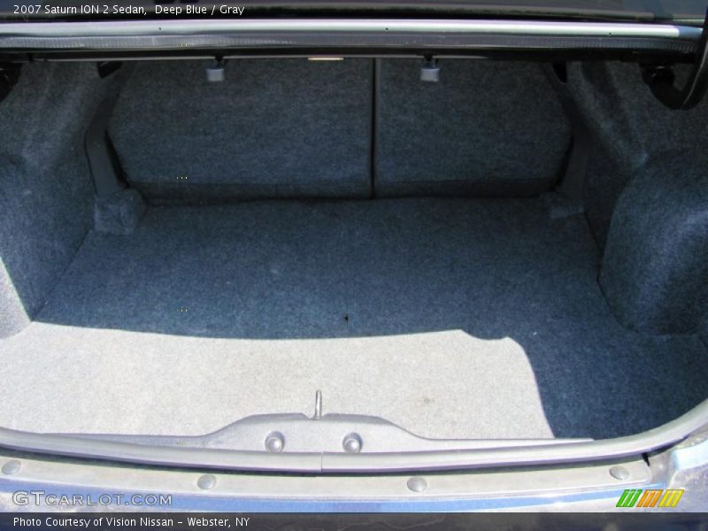 Deep Blue / Gray 2007 Saturn ION 2 Sedan