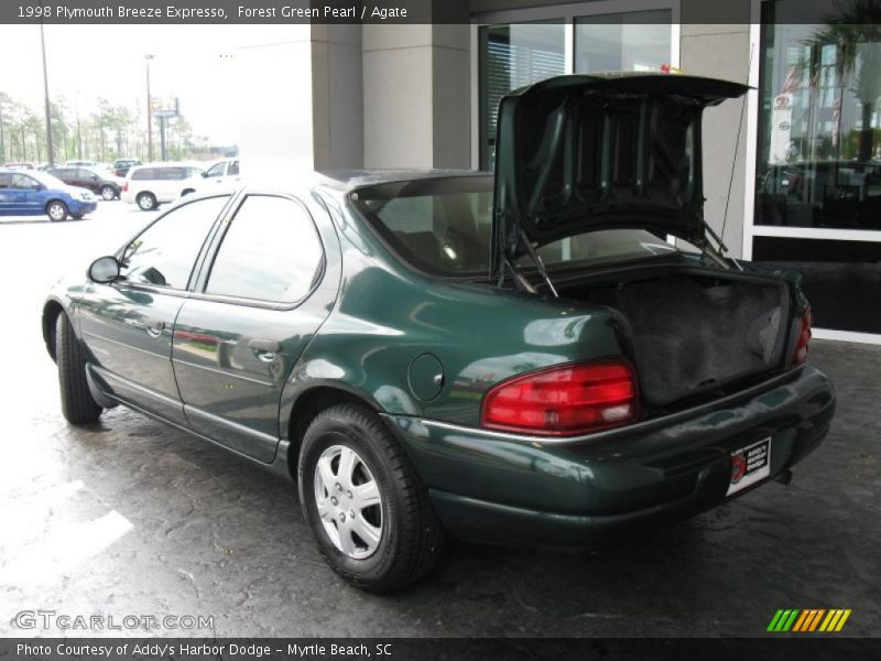 Forest Green Pearl / Agate 1998 Plymouth Breeze Expresso