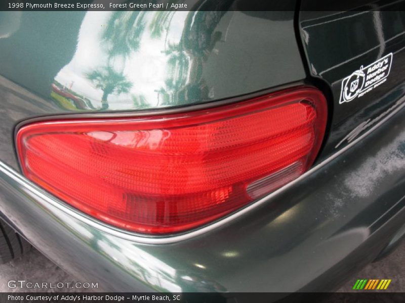 Forest Green Pearl / Agate 1998 Plymouth Breeze Expresso