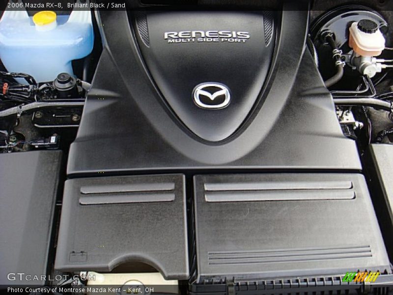 Brilliant Black / Sand 2006 Mazda RX-8