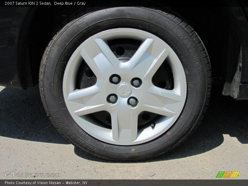 Deep Blue / Gray 2007 Saturn ION 2 Sedan
