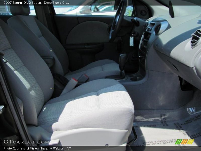 Deep Blue / Gray 2007 Saturn ION 2 Sedan