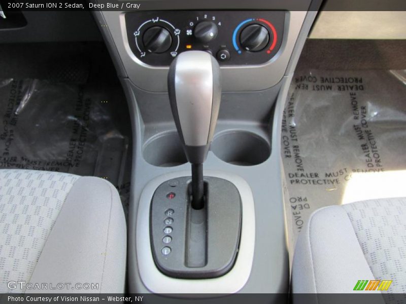 Deep Blue / Gray 2007 Saturn ION 2 Sedan