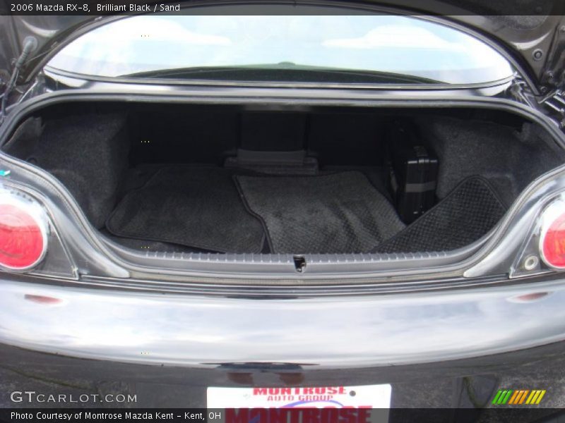 Brilliant Black / Sand 2006 Mazda RX-8