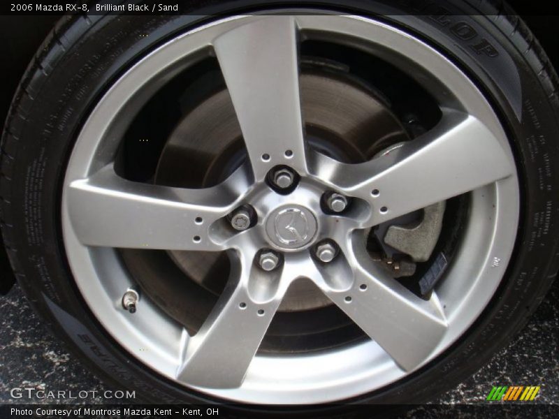 Brilliant Black / Sand 2006 Mazda RX-8