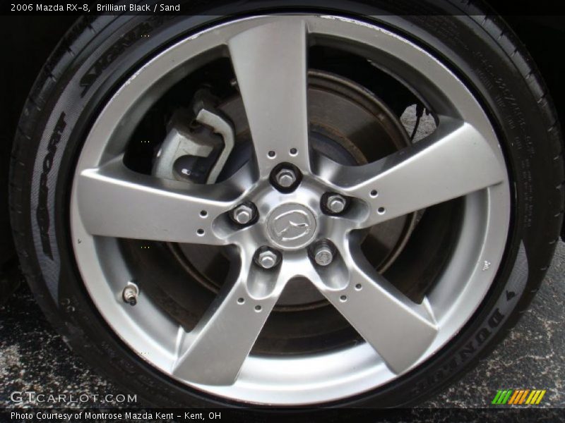 Brilliant Black / Sand 2006 Mazda RX-8