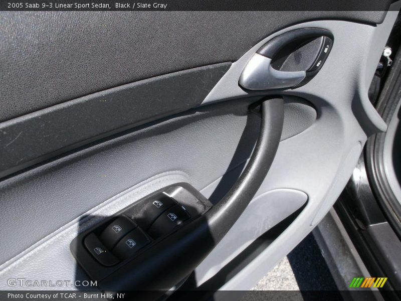 Black / Slate Gray 2005 Saab 9-3 Linear Sport Sedan