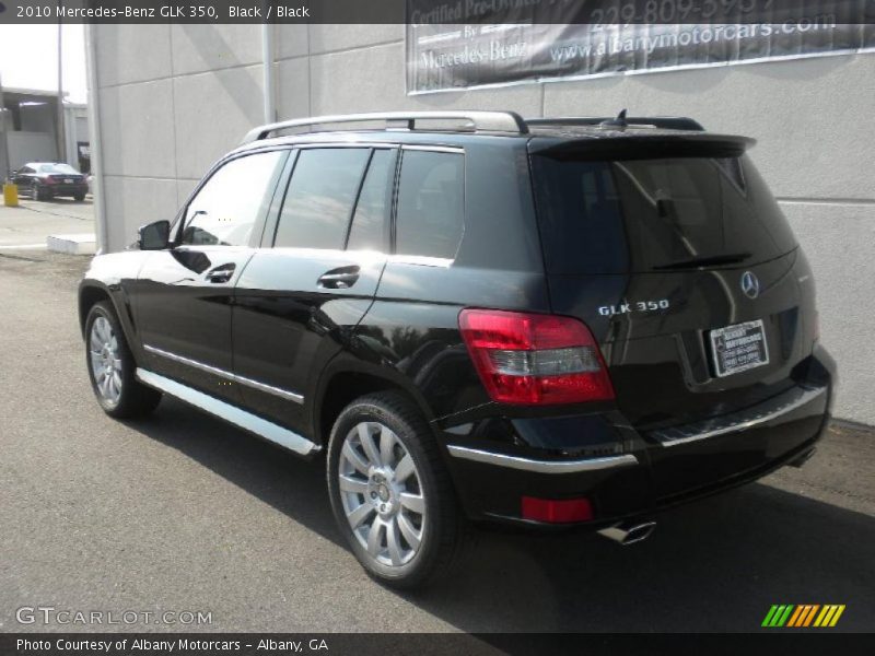 Black / Black 2010 Mercedes-Benz GLK 350