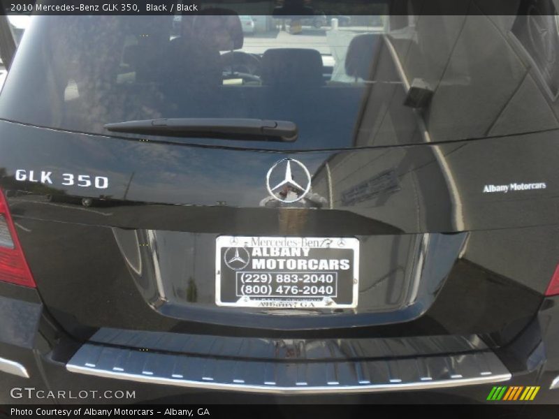 Black / Black 2010 Mercedes-Benz GLK 350