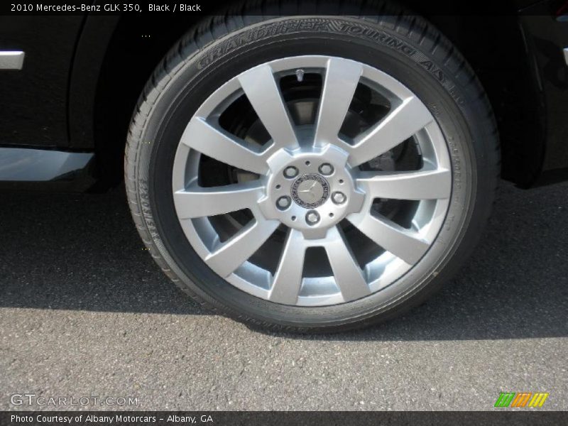 Black / Black 2010 Mercedes-Benz GLK 350