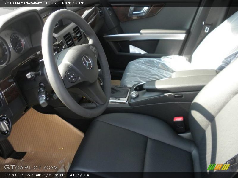 Black / Black 2010 Mercedes-Benz GLK 350