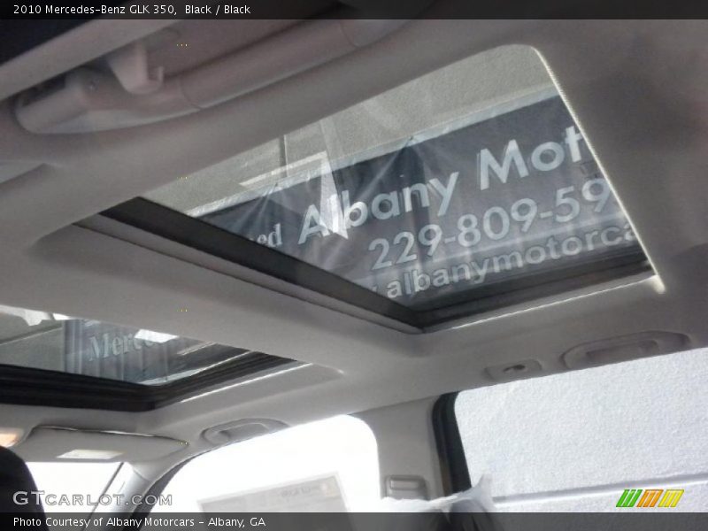 Black / Black 2010 Mercedes-Benz GLK 350