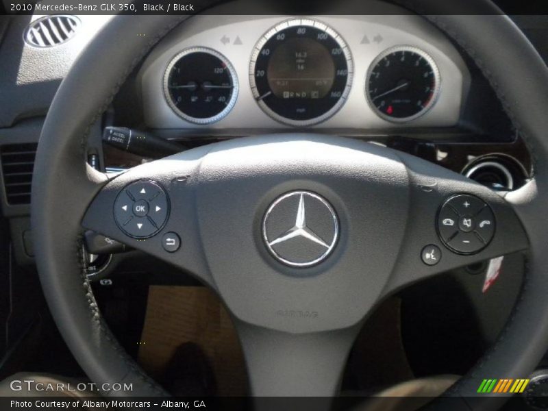 Black / Black 2010 Mercedes-Benz GLK 350