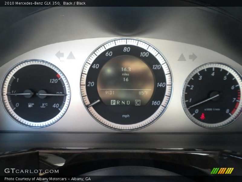 Black / Black 2010 Mercedes-Benz GLK 350