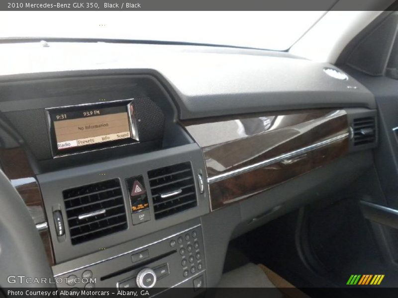 Black / Black 2010 Mercedes-Benz GLK 350