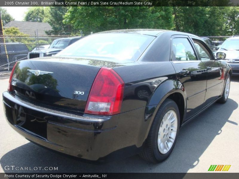 Brilliant Black Crystal Pearl / Dark Slate Gray/Medium Slate Gray 2005 Chrysler 300