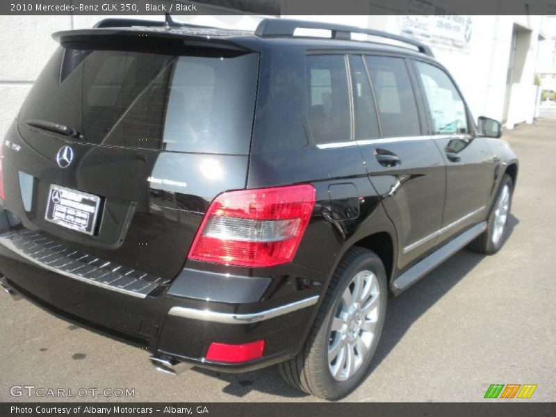 Black / Black 2010 Mercedes-Benz GLK 350