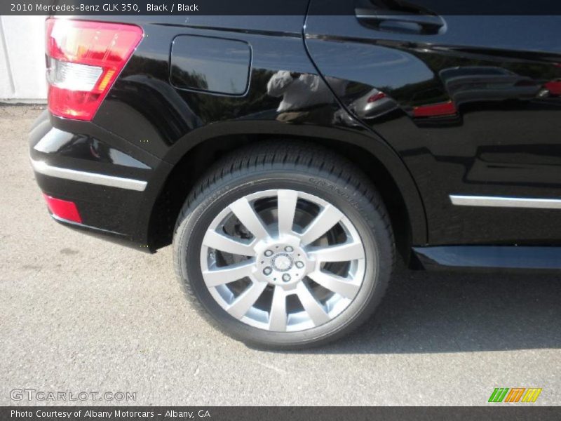 Black / Black 2010 Mercedes-Benz GLK 350