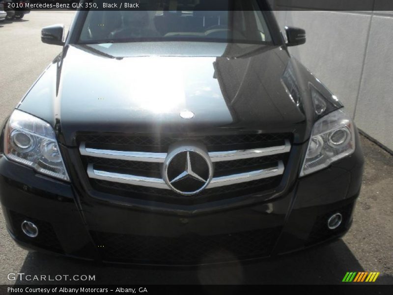Black / Black 2010 Mercedes-Benz GLK 350