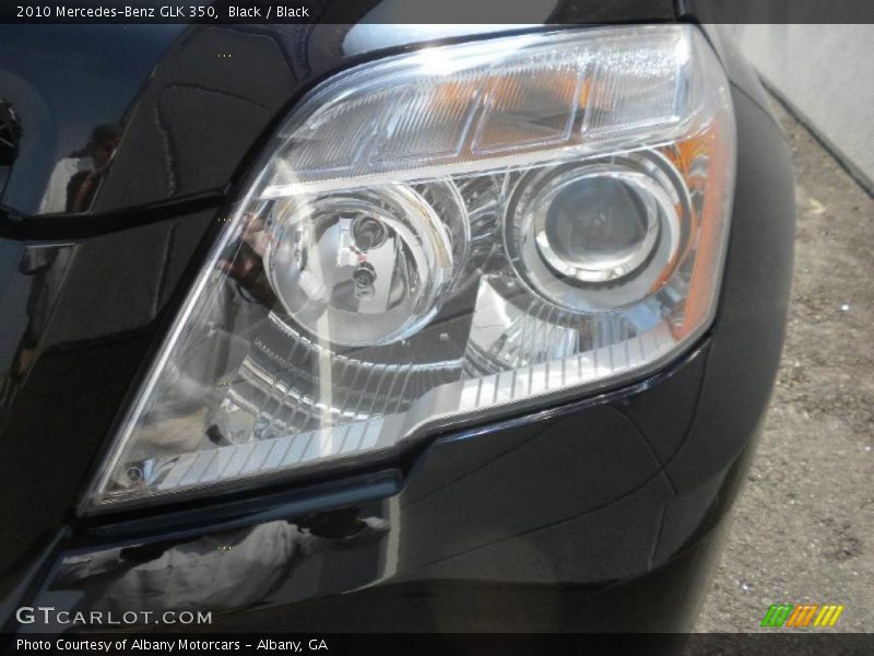 Black / Black 2010 Mercedes-Benz GLK 350
