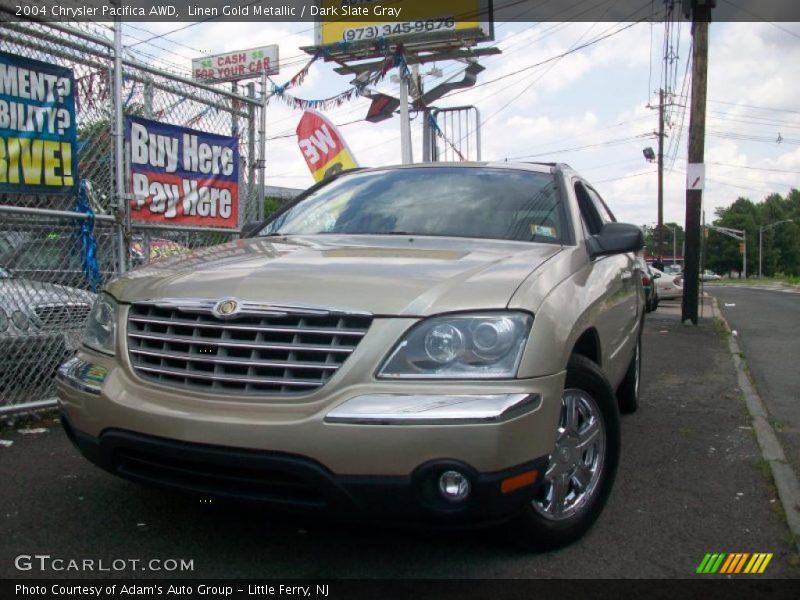 Linen Gold Metallic / Dark Slate Gray 2004 Chrysler Pacifica AWD