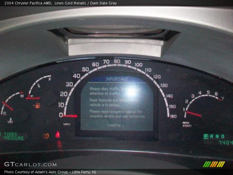 Linen Gold Metallic / Dark Slate Gray 2004 Chrysler Pacifica AWD